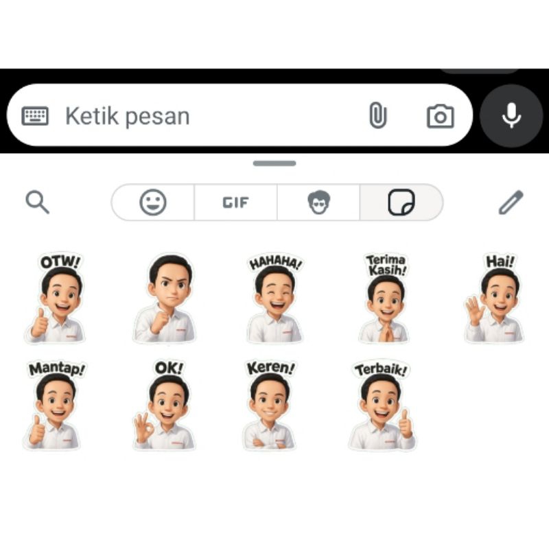 

Stiker WhatsApp Unik & Bisa Custom