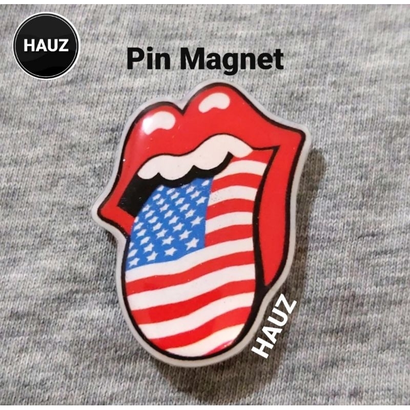 Pin Enamel Rock Band Classic