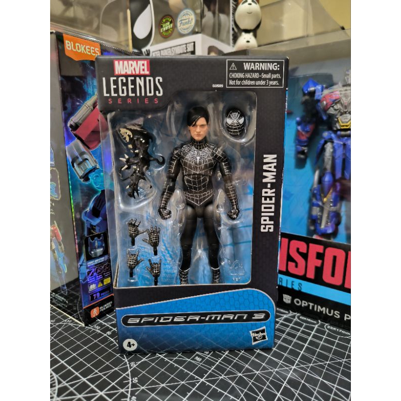 HASBRO MARVEL LEGENDS SPIDERMAN 3 SYMBIOTE SUIT