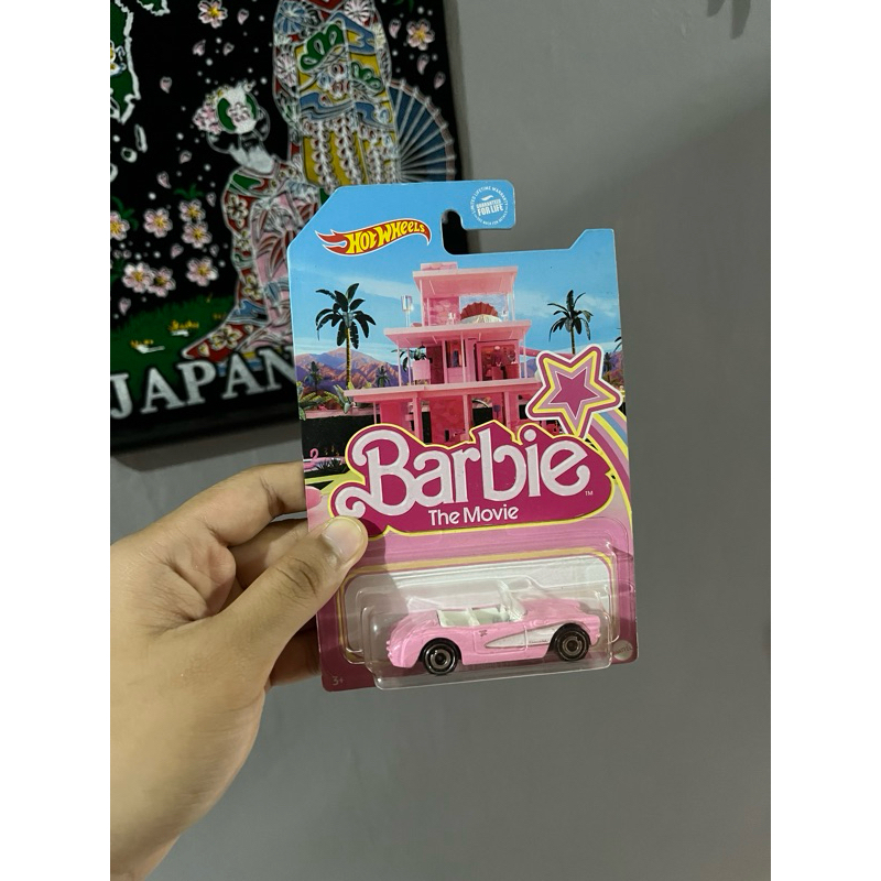 Hotwheels Barbie 1956 Corvette non reg