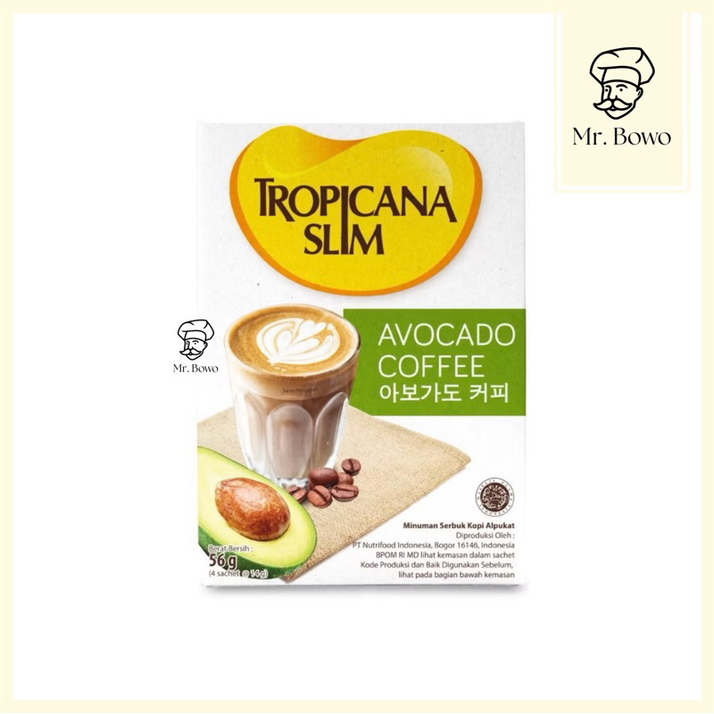 

Tropicana Slim Avocado Coffee (4 Sachet/Box) (60g)