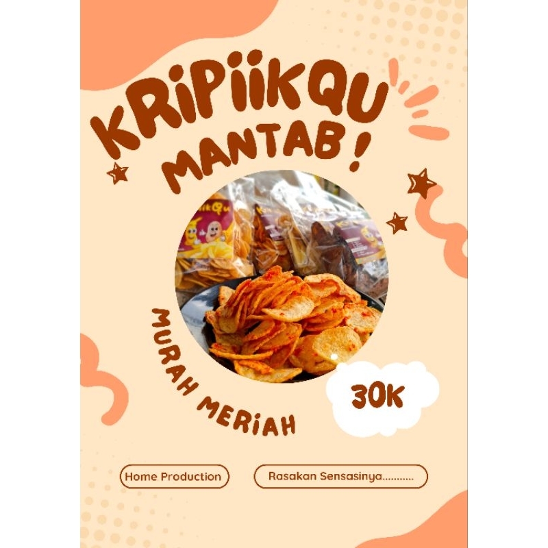 

Kripik Kentang Pedas Manis "KripiikQu