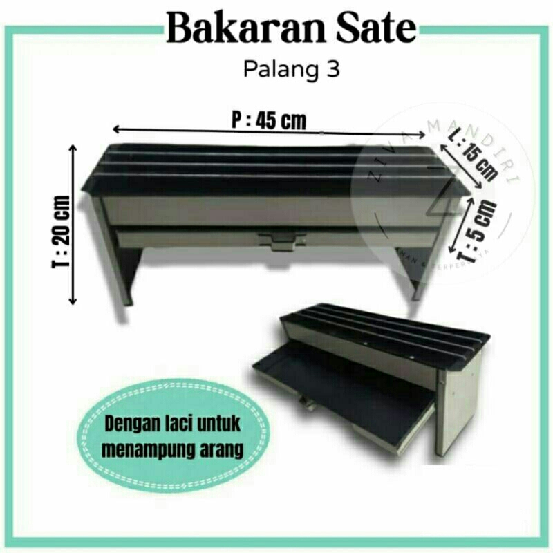 Panggangan Sate / Bakaran Sate / Panggangan Ikan / Bakaran Ikan