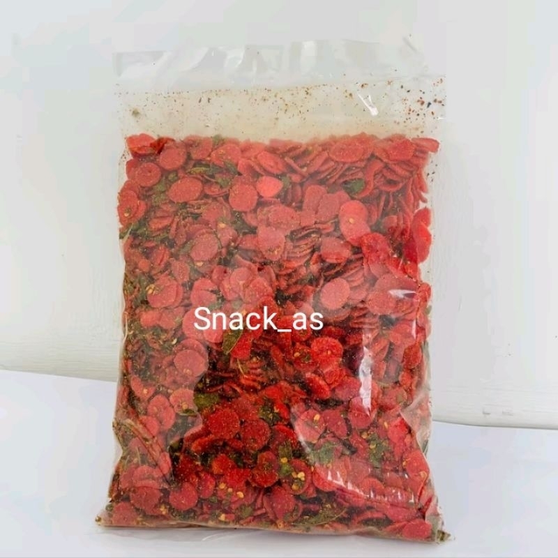 

sosreng pedas daun jeruk/sosis goreng murah bumbu melimpah isi 1kg