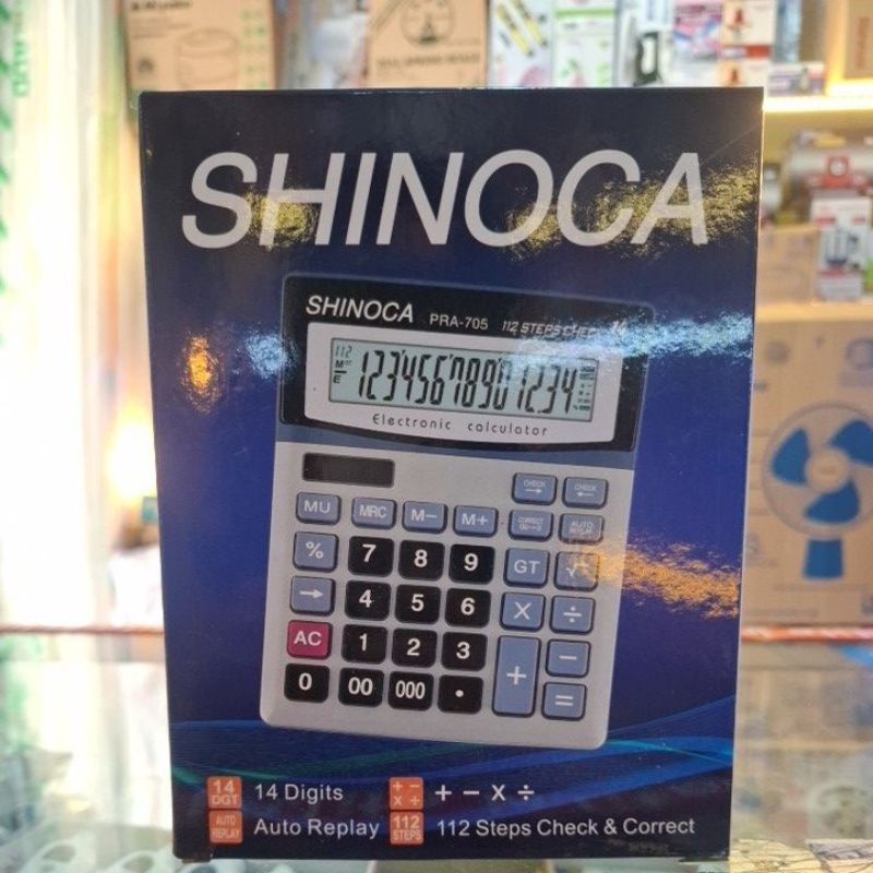 

Calculator Shinoca // 12 digits // 14 digits