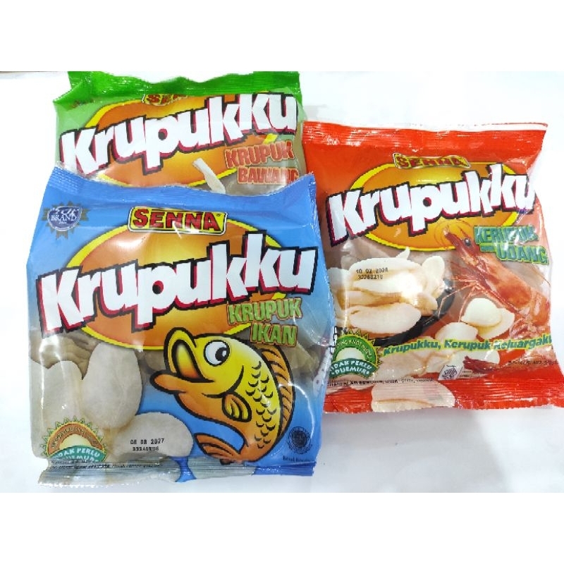

krupukku Senna 400g /Kerupuk Udang/Kerupuk Ikan/Kerupuk Bawang