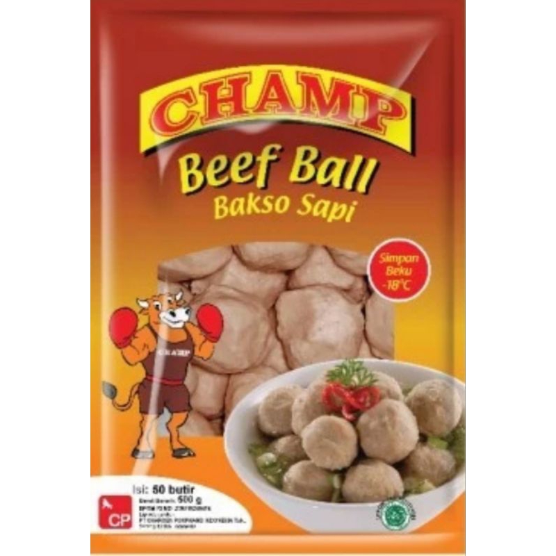 

CHAMP BEEF BALL 500GR