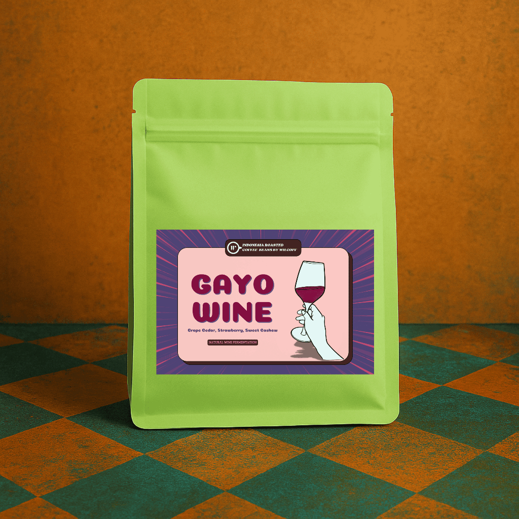 

Kopi Arabika Gayo Wine – Biji Kopi Premium Single Origin by Wilcoff 150gr