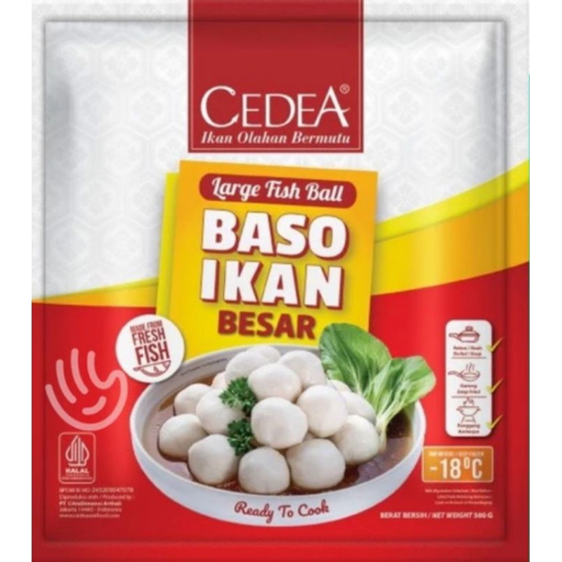 

CEDEA BASO IKAN (BESAR) 500GR