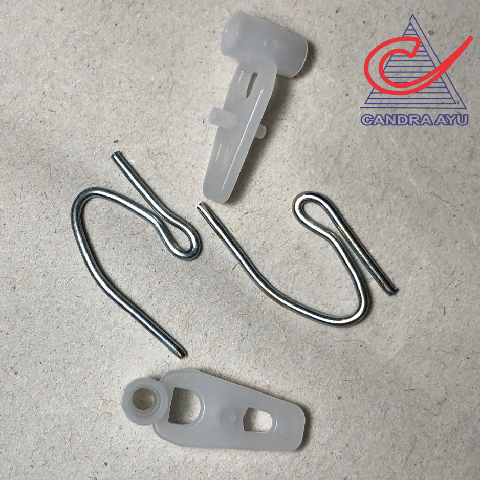 Roda + Kawat Gorden (1 plastik)