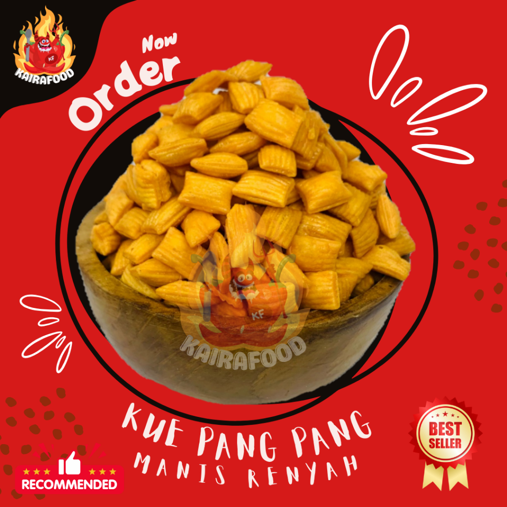 

500 GRAM KUE PANG PANG I KHAS PANG PANG RENYAH MANIS LEGIT