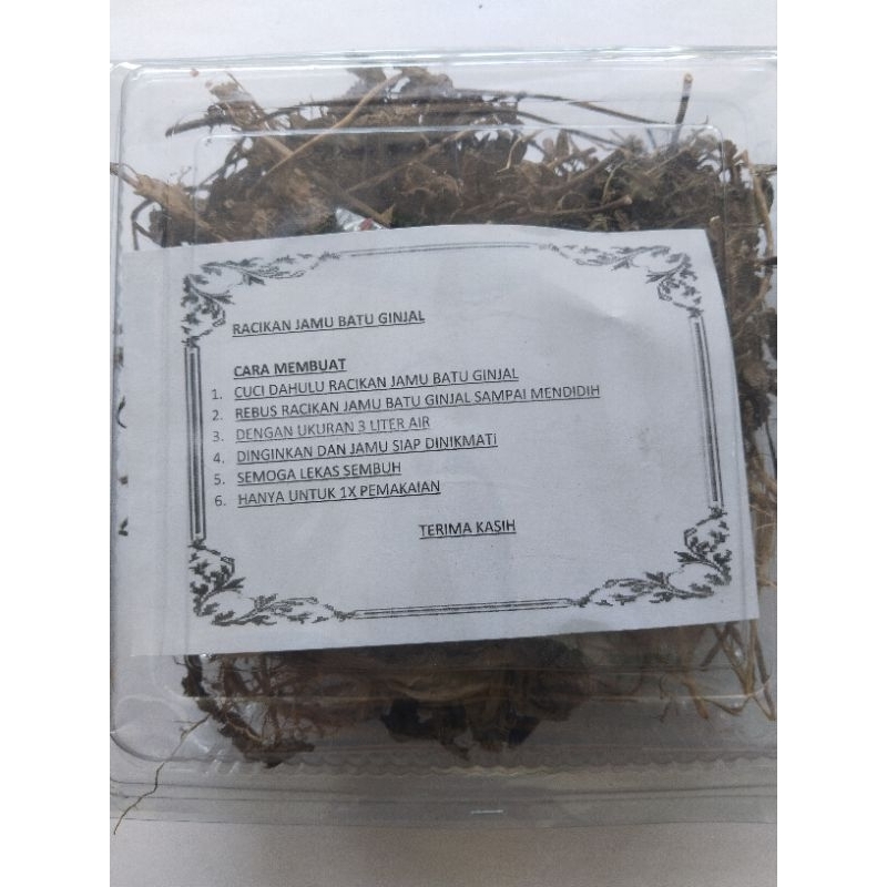 

JAMU BATU GINJAL