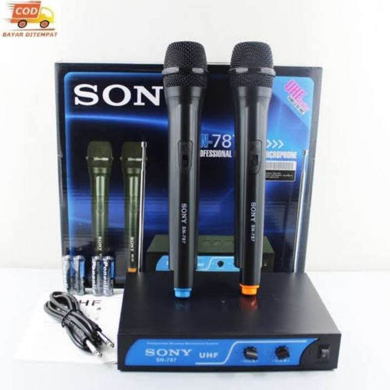 Mic sony sn 787 / Microphone sony sn 787 / murah / bergaransi