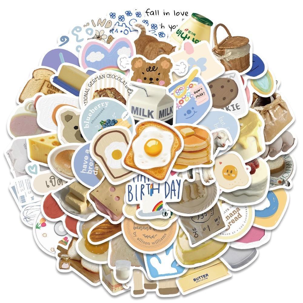 

10 pcs Stiker Egg Bread / Stiker Egg Bread YN092