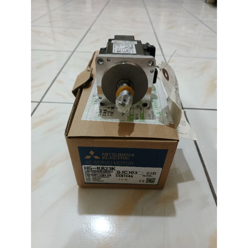 AC SERVO MOTOR MITSUBISHI HG-KR23K / HG KR23K / HGKR23K 200WATT