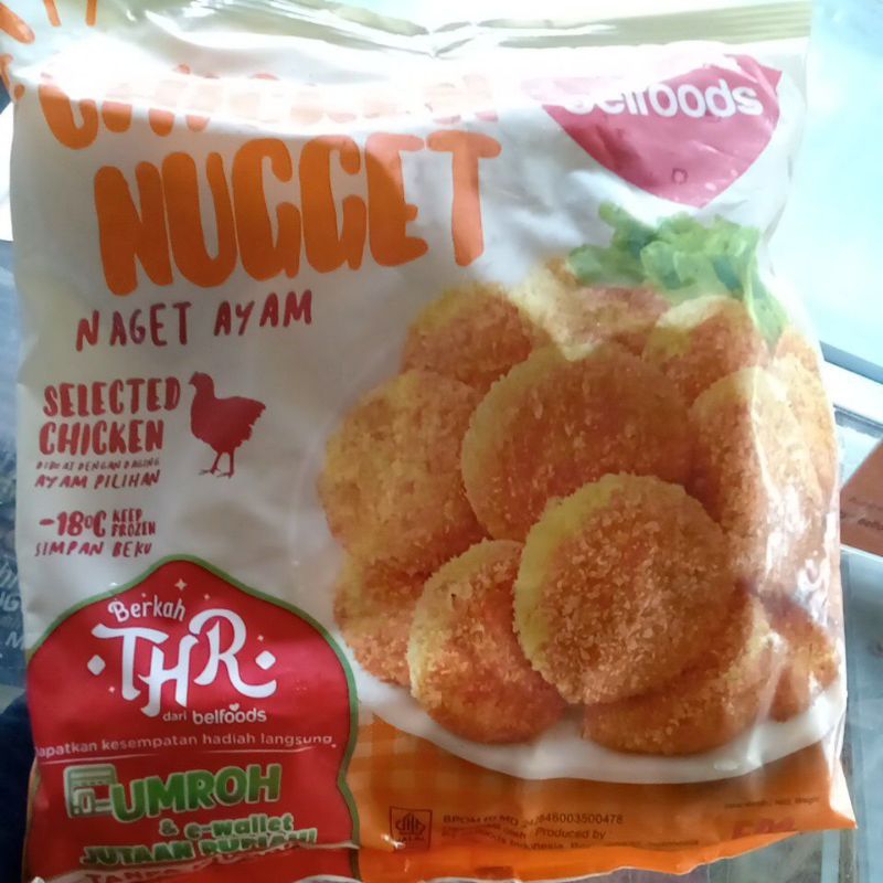 

belfoods chicken nugget 500gr