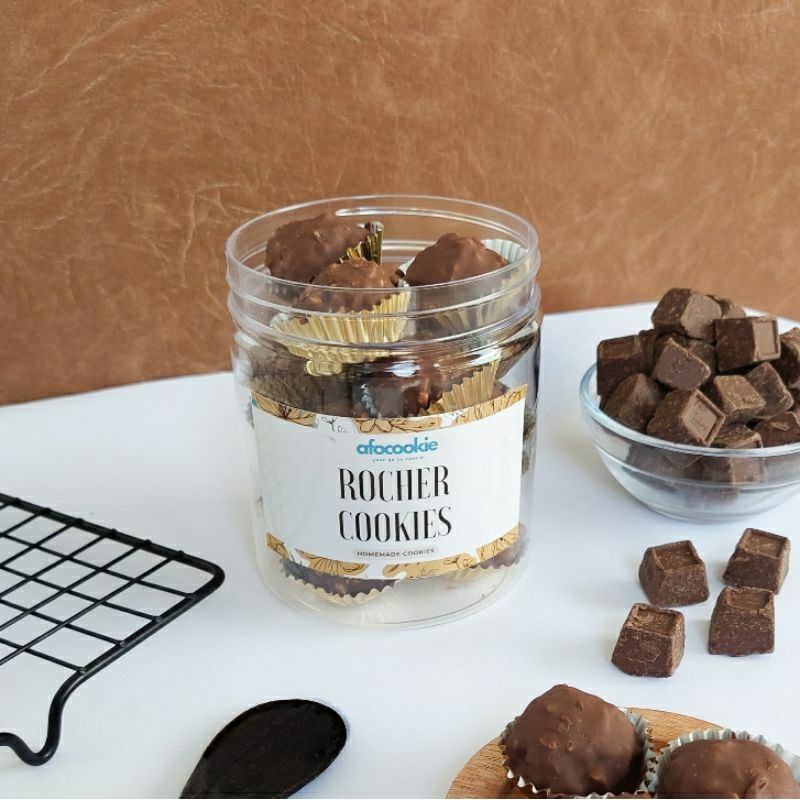 

Rocher Cookies by Afocookie / Kue Kering / Kue Lebaran 600 ml dan 1300 ml