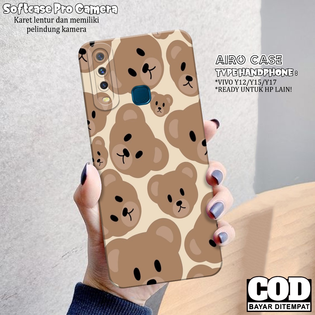Casing Hp Vivo Y12 / Y15 / Y17 Terbaru - Fashion Case KARTUN - Case Vivo Y12 / Y15 / Y17 - Soft Case