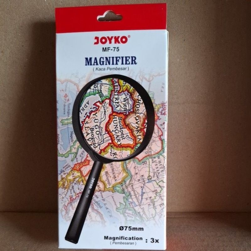 

kaca pembesar / magnifier MF-75 diameter 75mm JOYKO Magnification(pembesaran) : 3x