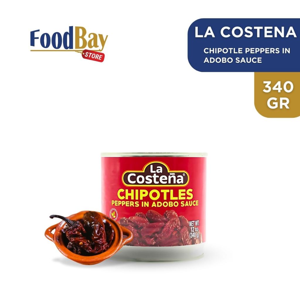 

LA COSTENA Chipotle Peppers in Adobo Sauce 340g
