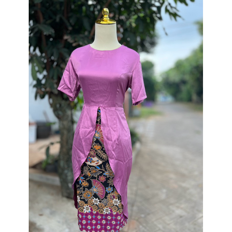 DRESS,DRES PENDEK,DRES BATIK ,DRESS MODERN