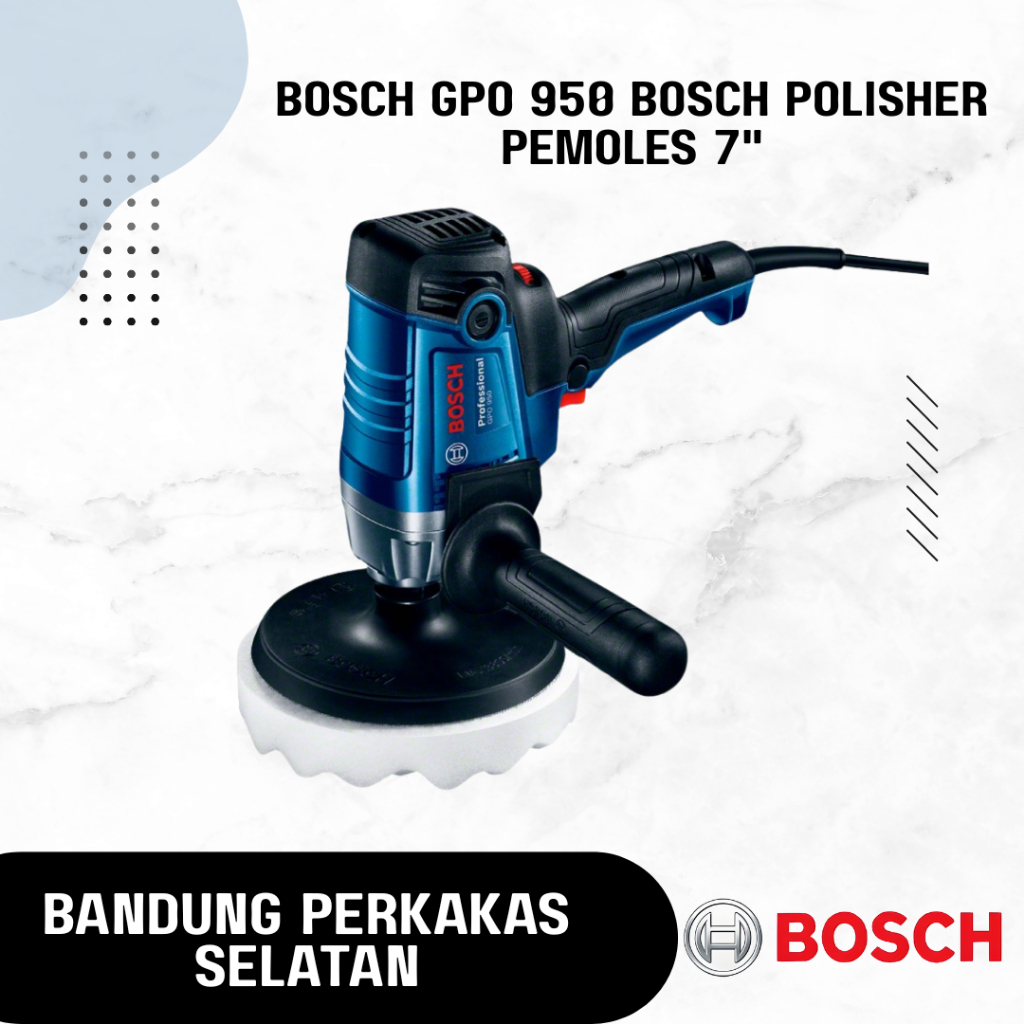 GPO 950 BOSCH Polisher Pemoles 7" GPO 950