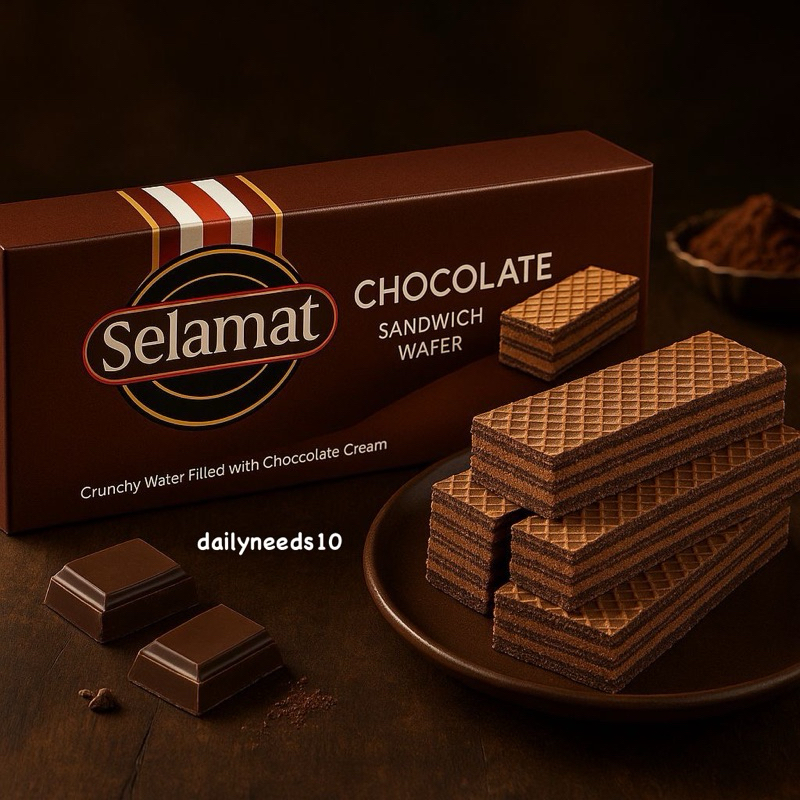 

Selamat Chocolate Sandwich Wafer 145g