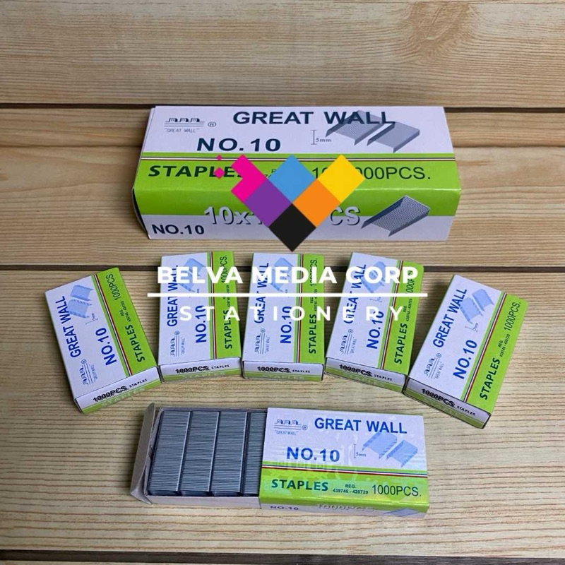 

ECER ( 1 BOX KECIL ) Isi Staples Kecil No.10 Great Wall