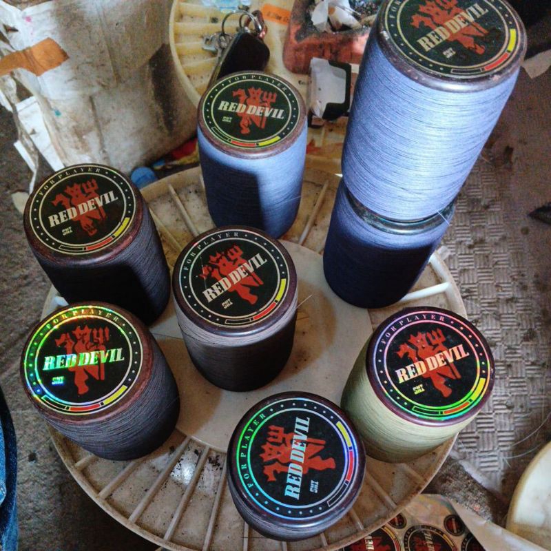 gelasan red devil bahan monster