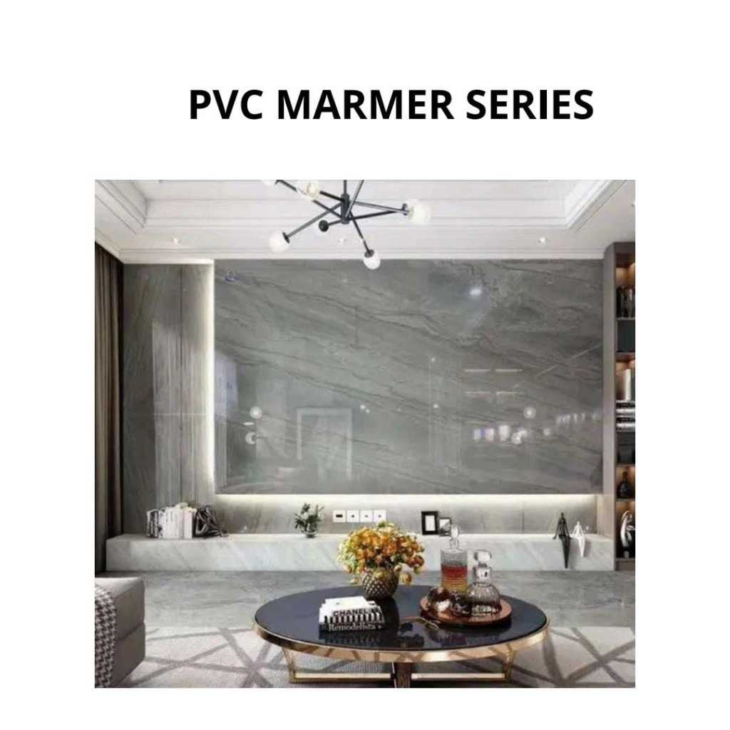 Marmer Panel PVC WallBoard Marmer Pvc  Marmer Pvc Glosy - MMR