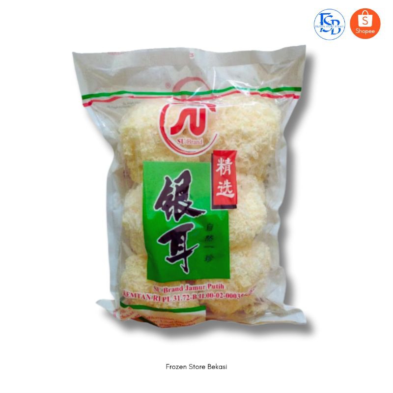 

JAMUR SALJU / JAMUR PUTIH SU BRAND 500GR