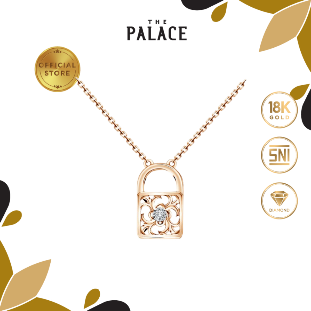 The Palace Pendant + Chain Kasmaran / Kalung 1 set