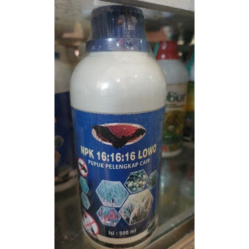 NPK 16:16:16 LOWO Pupuk Pelengkap Cair Kemasan 500ml - 1Liter - 2Liter