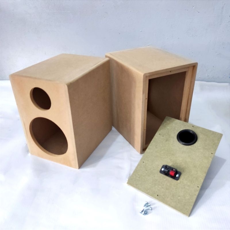 Box speaker 4 inch + 2 inch sepasang (2 pcs)