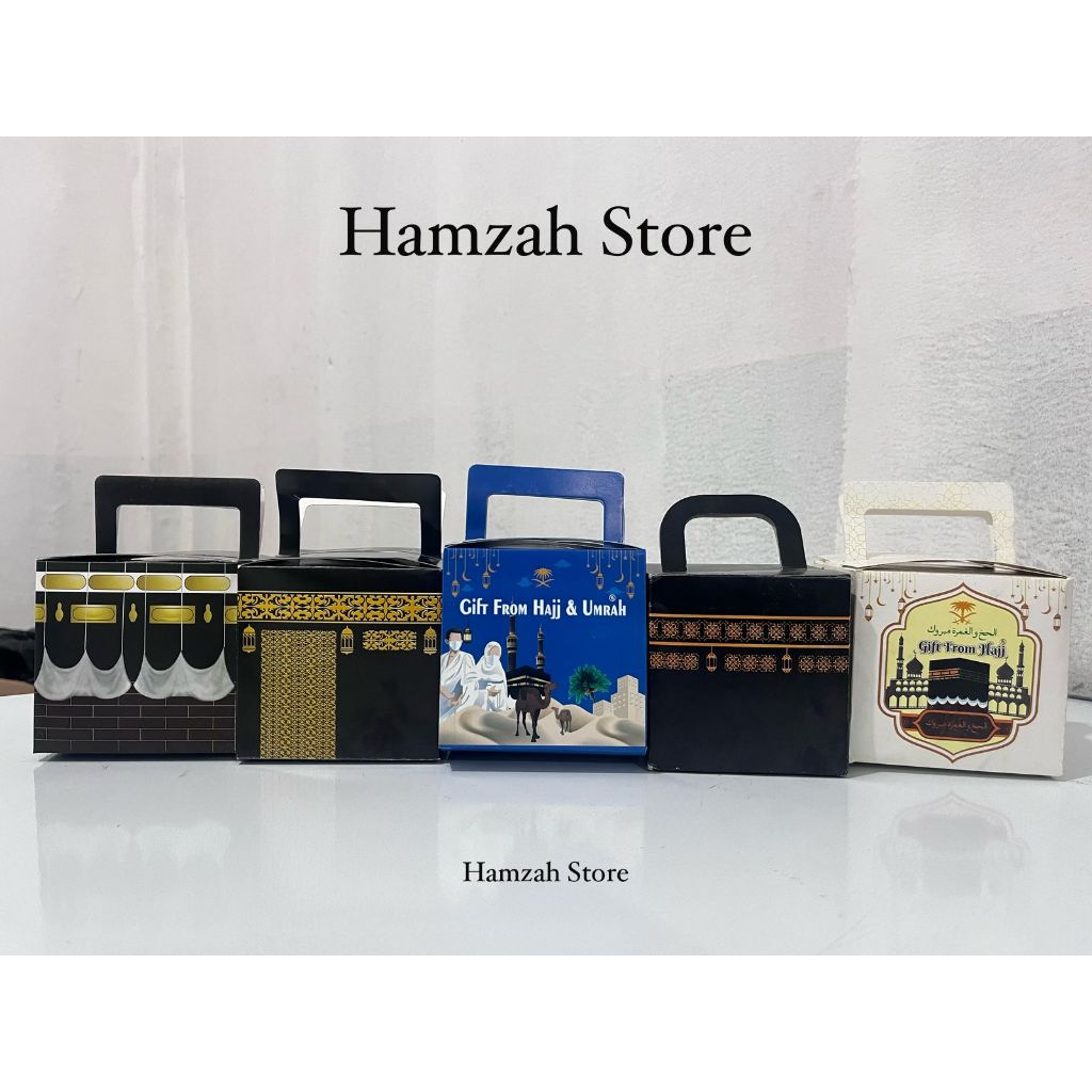

Dus Petak Ka'bah 1 Pack Isi 50Pcs | Dus Oleh Oleh Haji dan Umroh