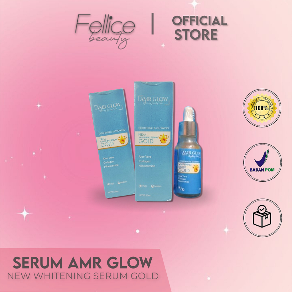 SERUM AMR GLOW Glowing / SERUM AMR GLOW GOLD WHITENING