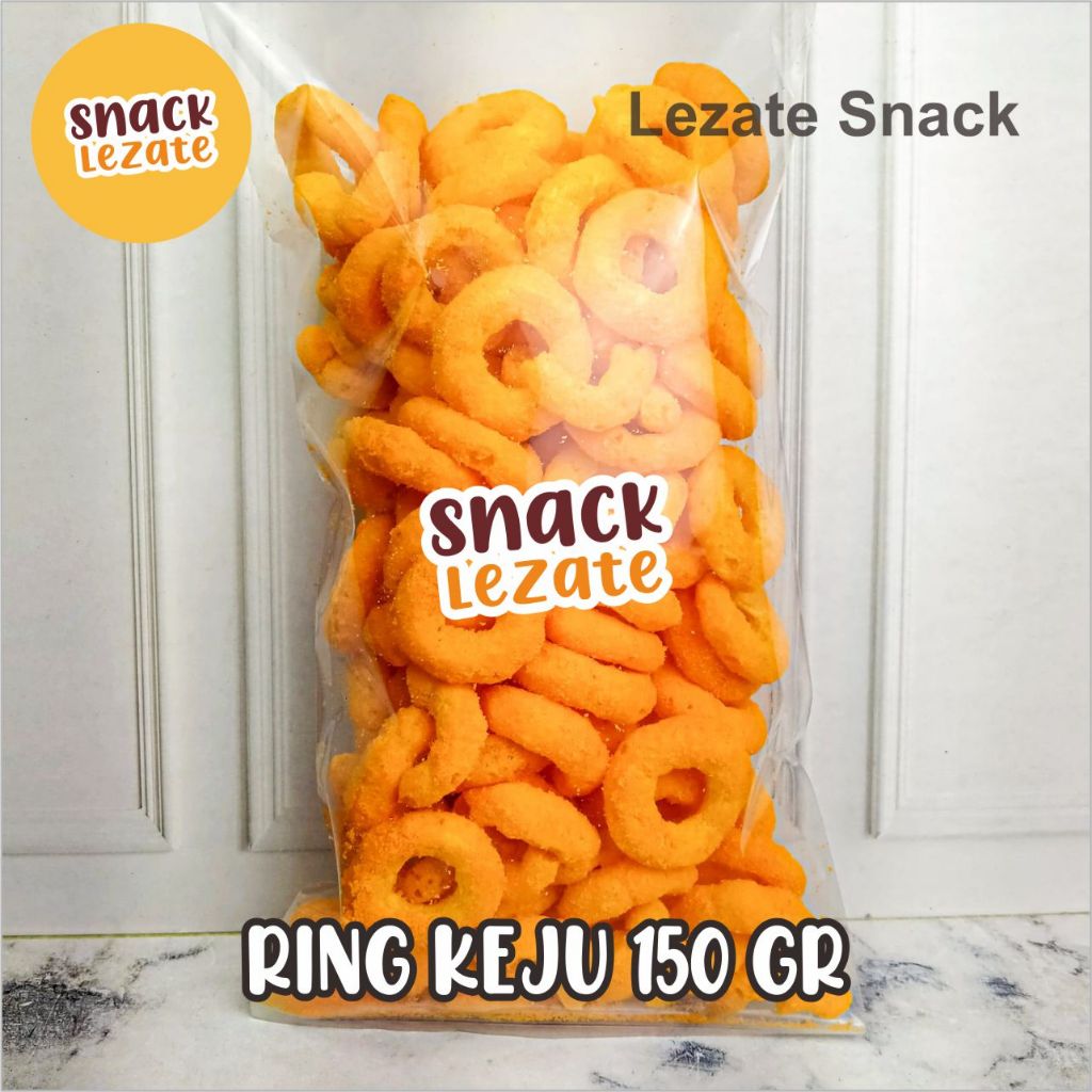 

Smax Ring Keju 500GR Kiloan Snack Renyah Gurih Enak Murah / Ring Cheese Kiloan Camilan Gurih Cheese Puff Stick Bantal Keju LEZATE SNACK