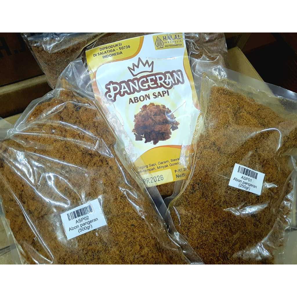 

Abon Sapi Pangeran 250gr'repack