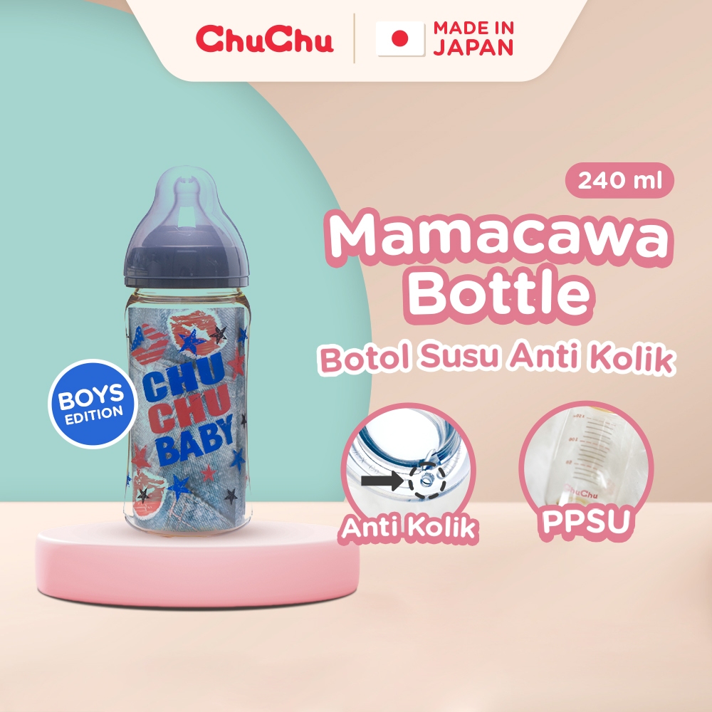 ChuChu Botol Susu Baby PPSU Mamacawa - 240ml