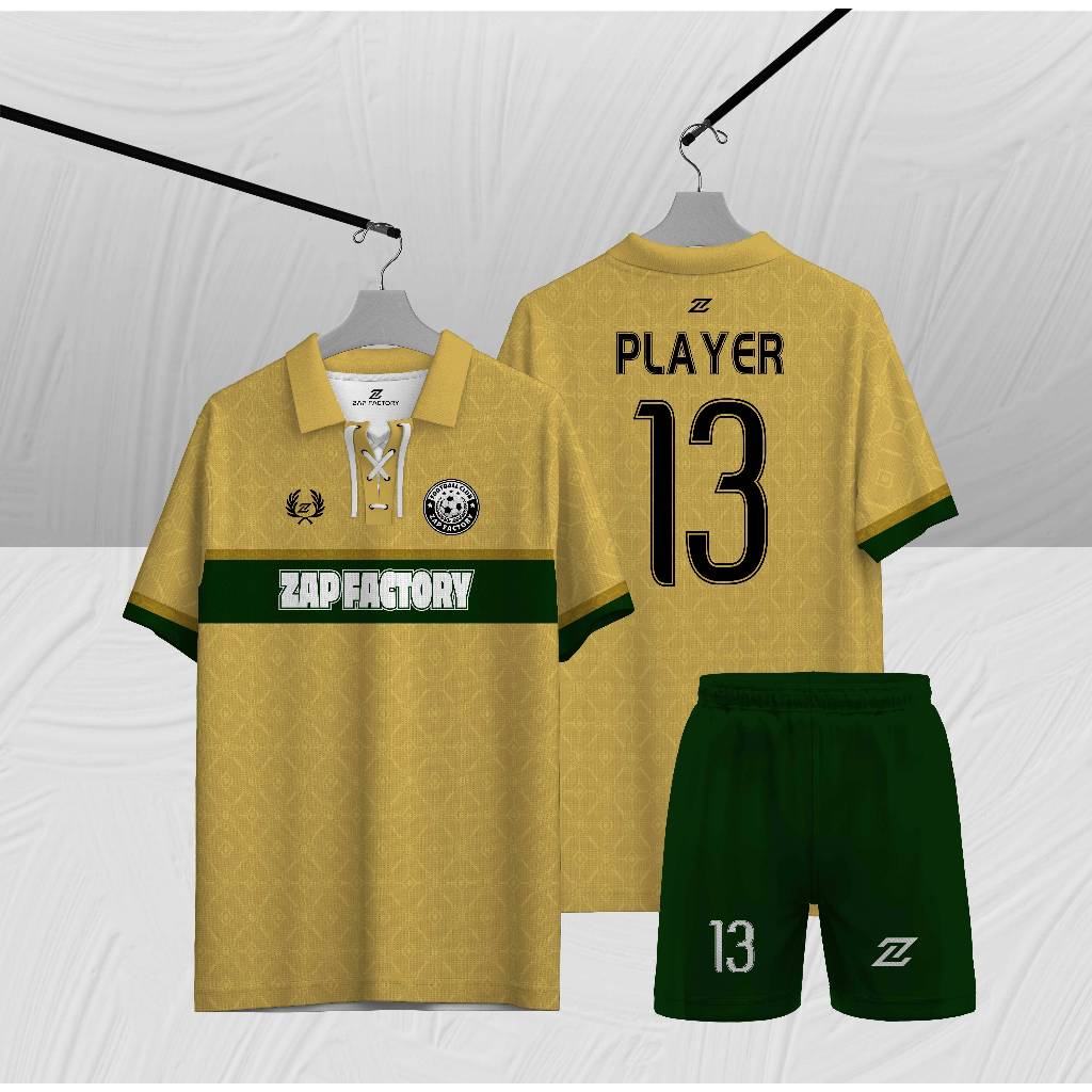 ZAP FACTORY - JERSEY SEPAK BOLA FUTSAL MINI SOCCER BAJU OLAHRAGA BADMINTON VOLI SPORT TALI 74