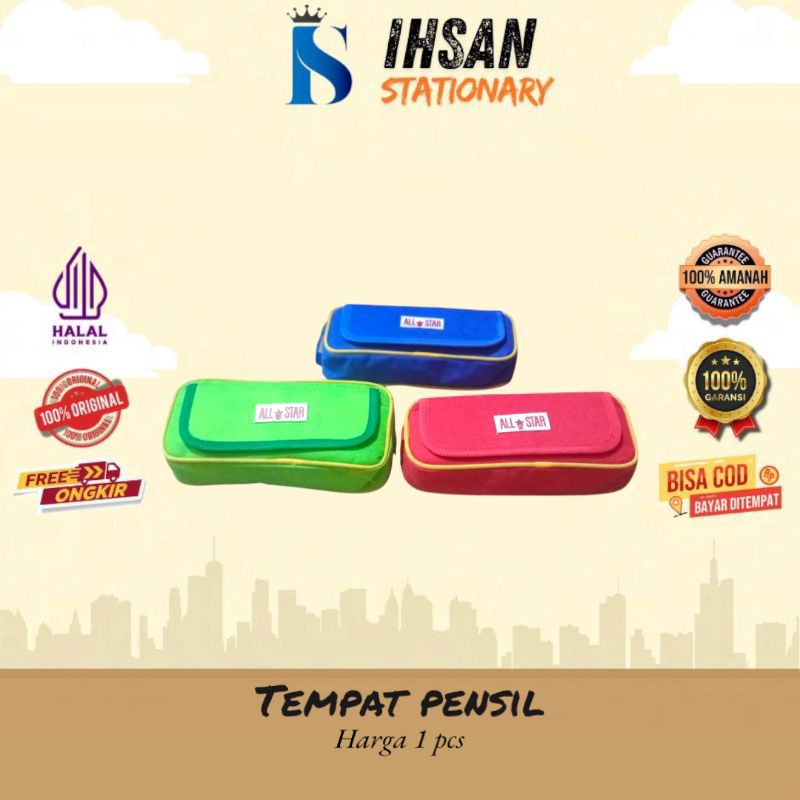 

Tempat Pensil/Pensil Case Billabong/All Star Besar (1 Pcs)