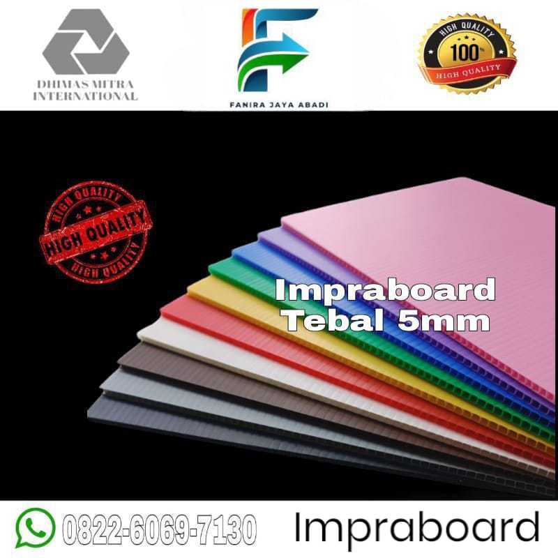 

Impraboard 5 mm 122 x 244 cm