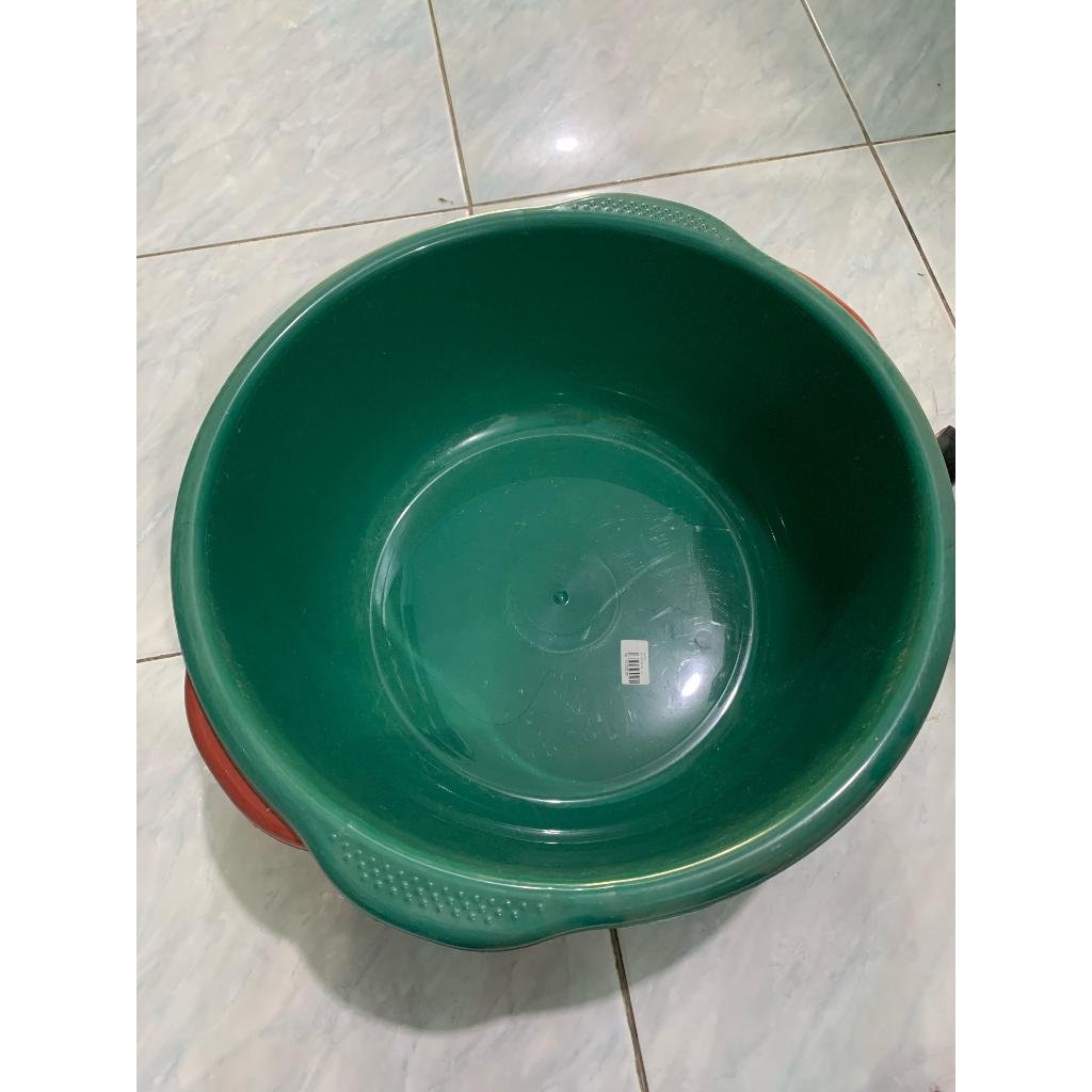 BASKOM 20 LITER // BASKOM BULAT BESAR WARNA//BASKOM JUMBO PLASTIK