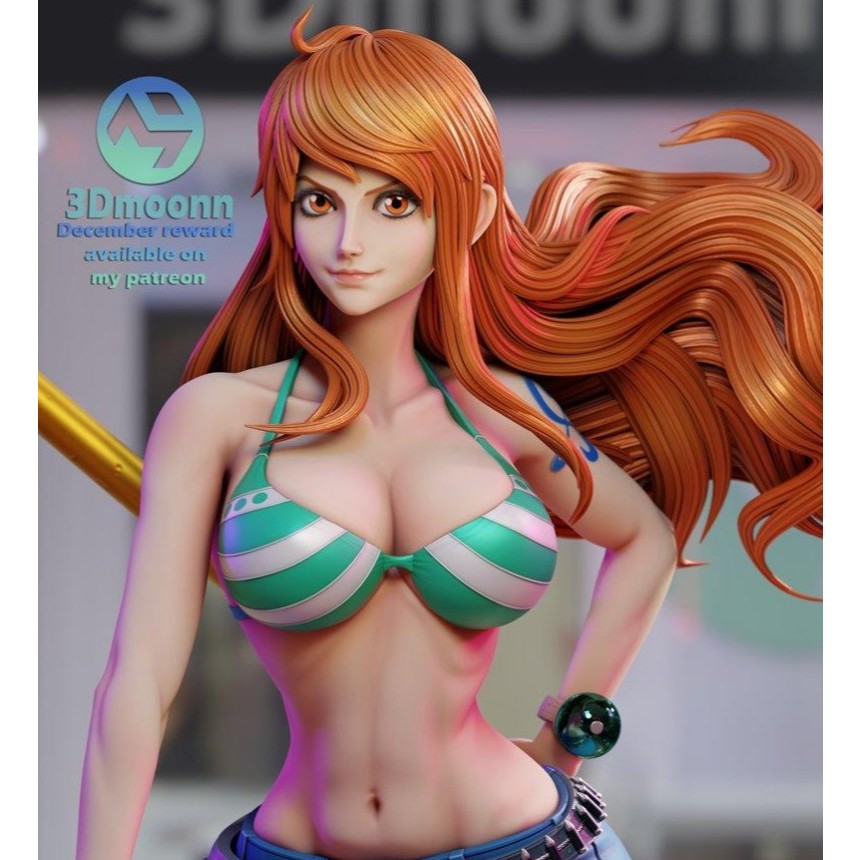 Nami One Piece Figure / Statue Full Resin
