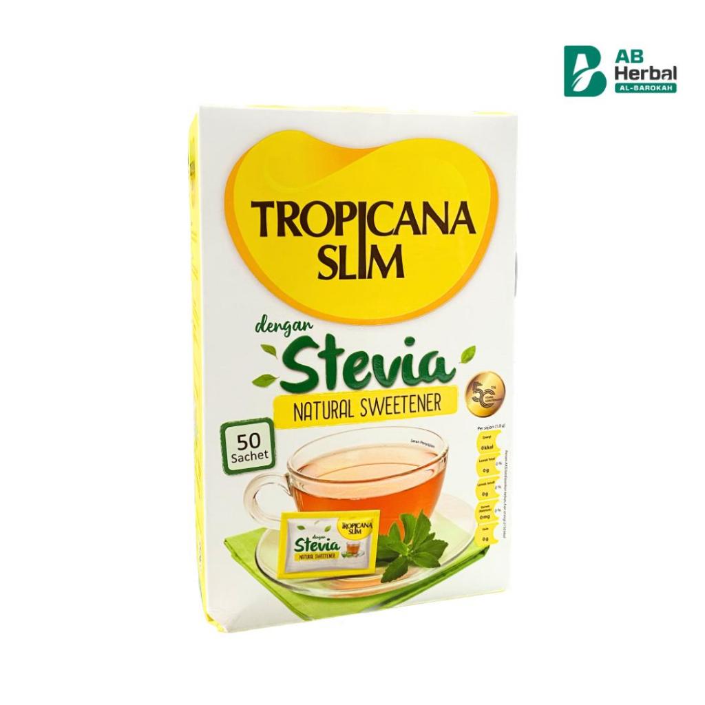 

TROPICANA SLIM STEVIA SWEETNER 50 SACHET