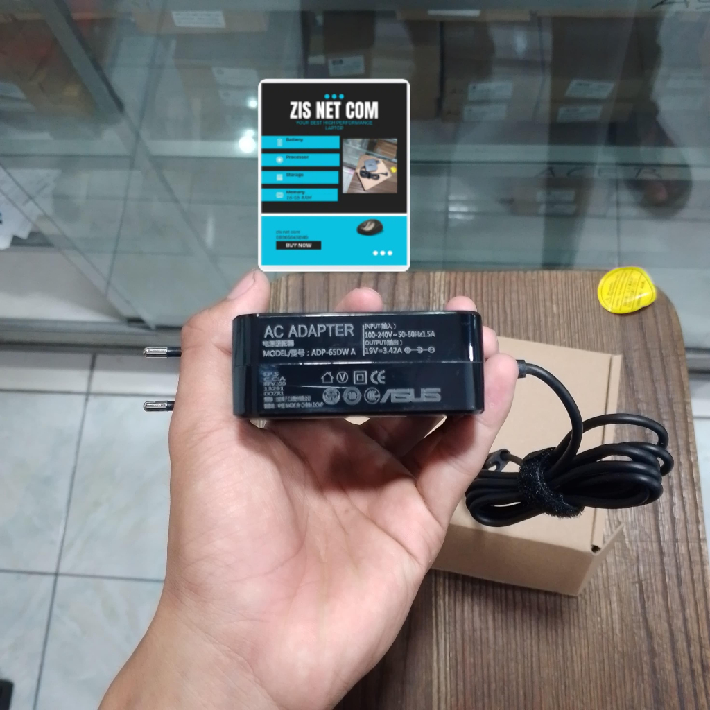 Adaptor Charger Asus A450 A450L A450LA A450LB A450LC A450C (65W) - ORI netcom