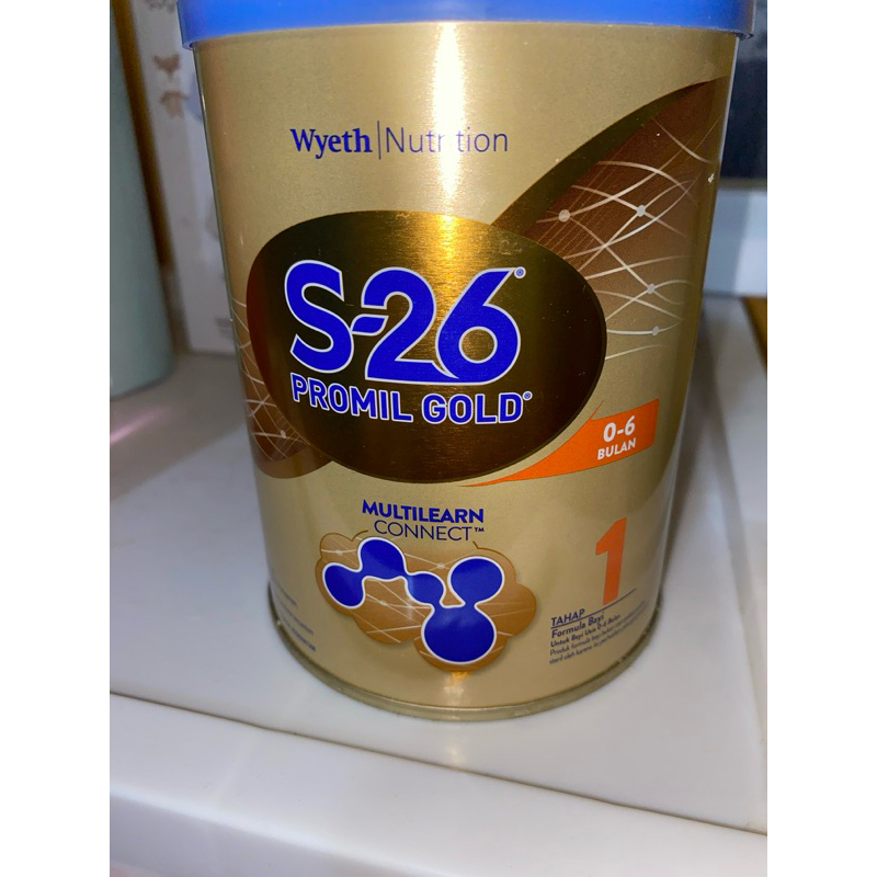 kaleng susu s26 bekas ukuran 400gram