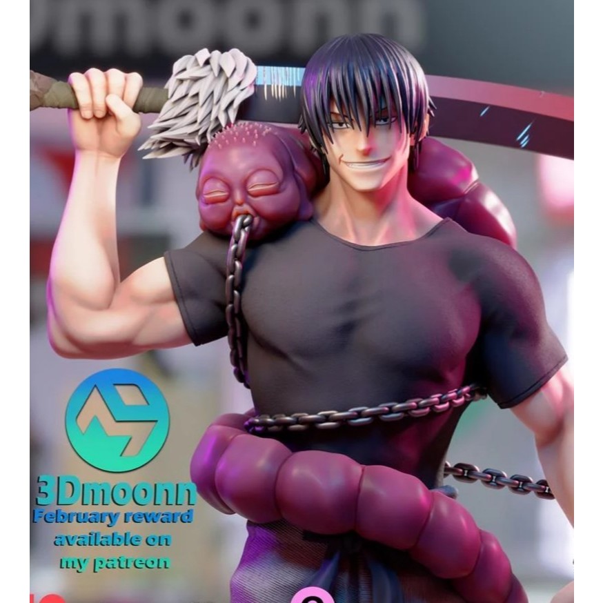 Toji Fushiguro Jujutsu Kaisen Figure / Statue Full Resin