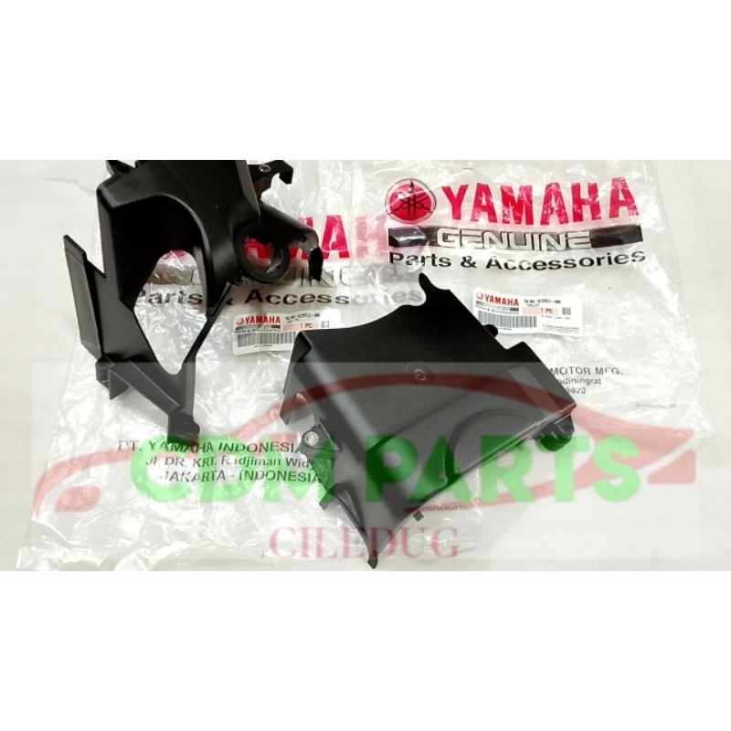 COVER BLOK MESIN SET MIO SPORTY MIO SMILE MIO SOUL FINO CARBU NOUVO ORIGINAL