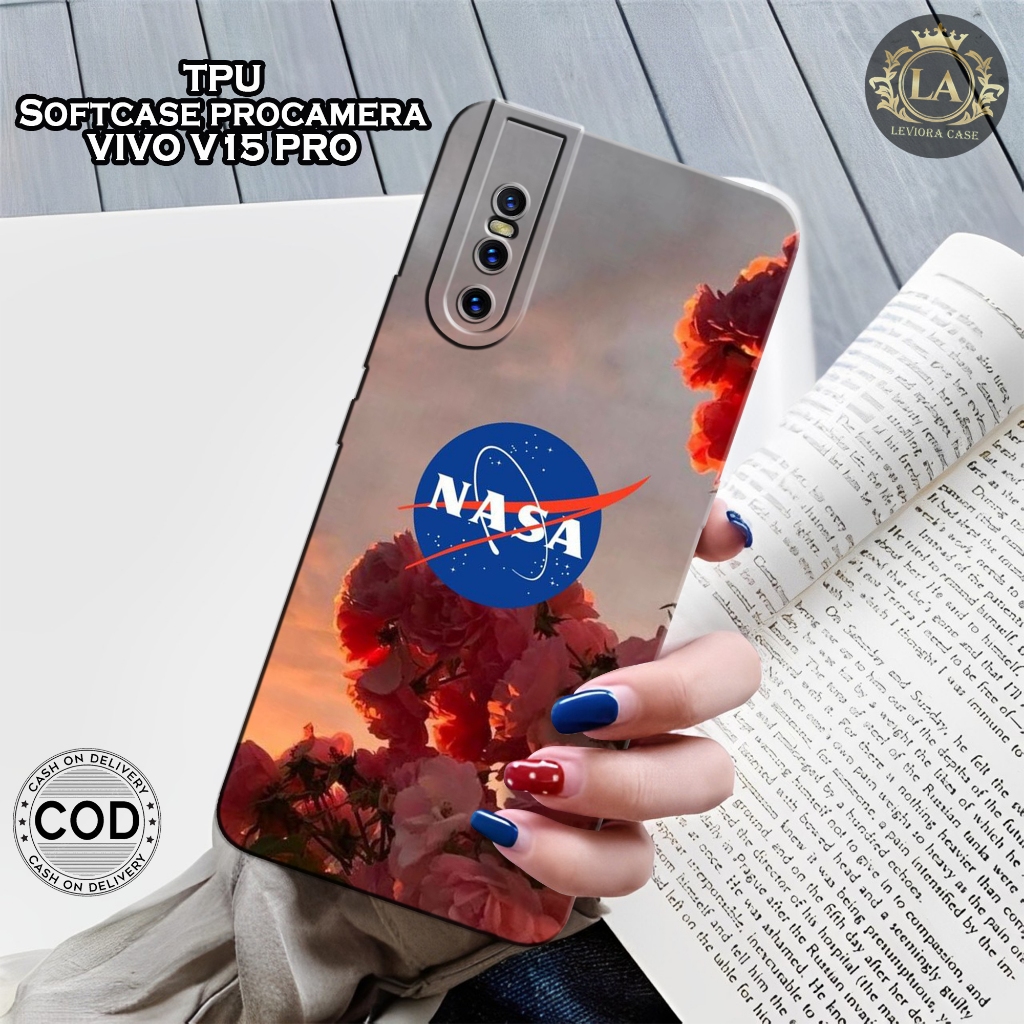Softcase Hp VIVO V15 PRO Terbaru - Fashion Case NASA  - Case VIVO V15 PRO - Silikon Pro Camera - Cas